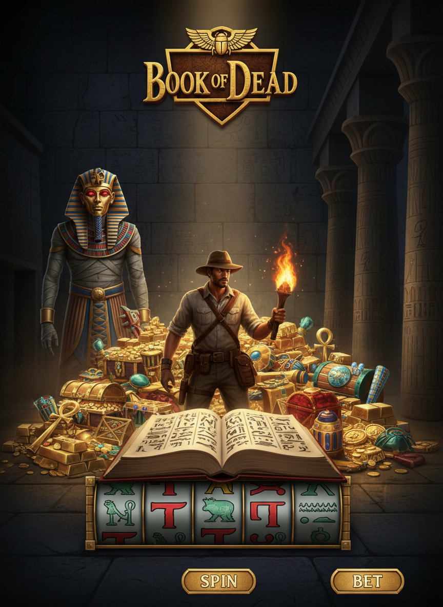 Slot Book of Dead - Avventura egiziana con tesori del faraone