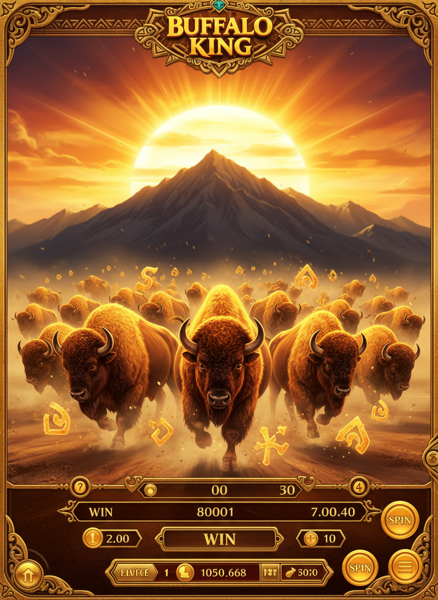 Slot Buffalo King - Bisonti nella prateria americana