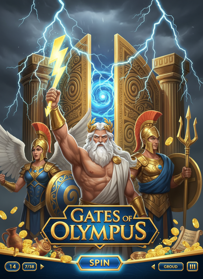 Slot Gates of Olympus - Mitologia greca con Zeus