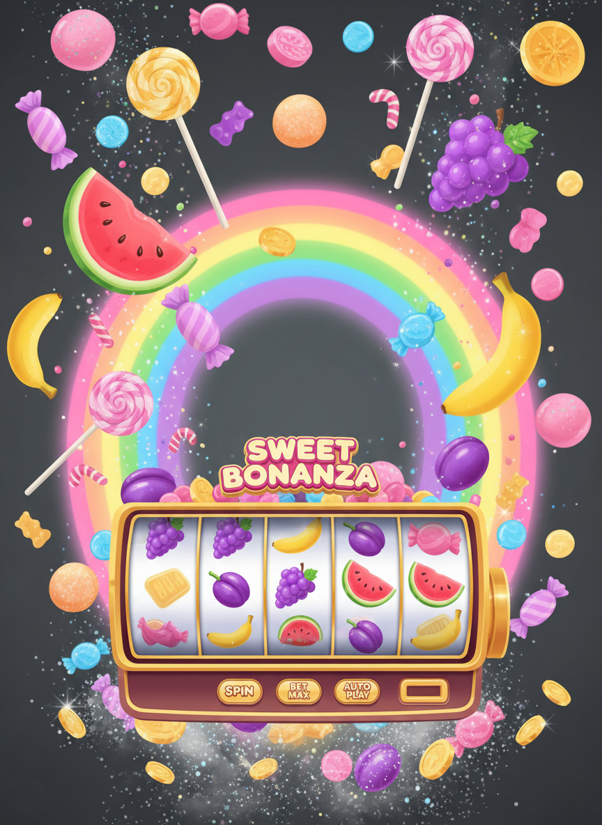 Slot Sweet Bonanza - Dolci e frutta colorata